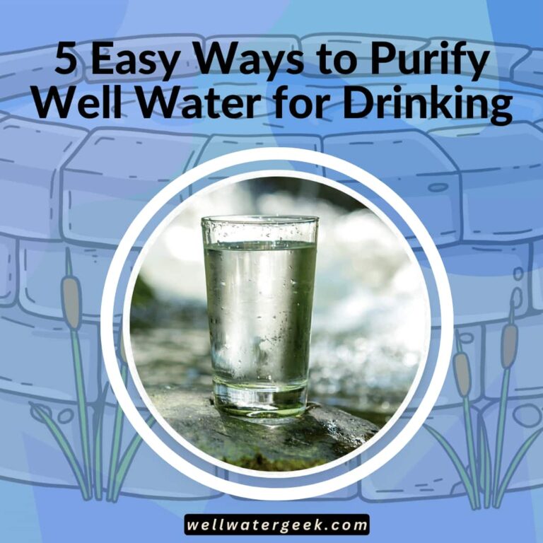 5 Easy Ways to Purify Well Water for Drinking