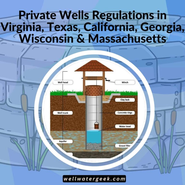 Private Wells Regulations in Virginia, Texas, California, Georgia, Wisconsin & Massachusetts