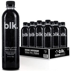 What is in blk. water