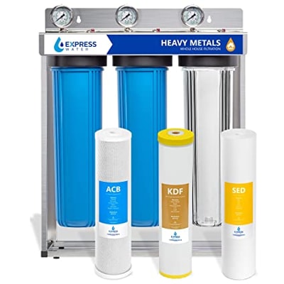 Express Water 3 Stage Whole House Water Filter