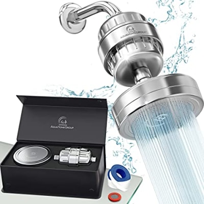 Aqua Home Group Luxury Shower Head Filter Set