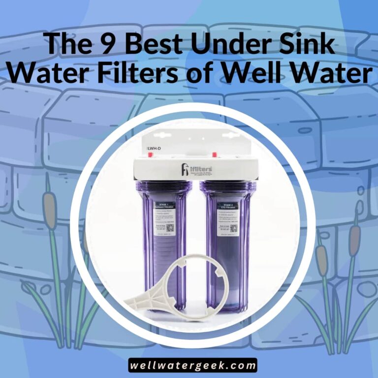 The 9 Best Under Sink Water Filters of Well Water